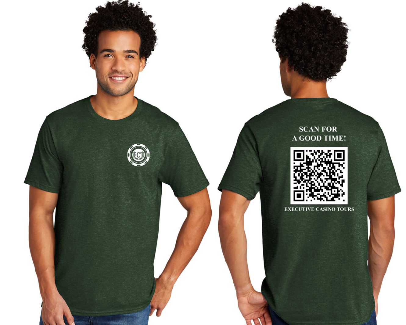 Short Sleeve ECT T-Shirt (QRCode on Back) - Multiple Colors