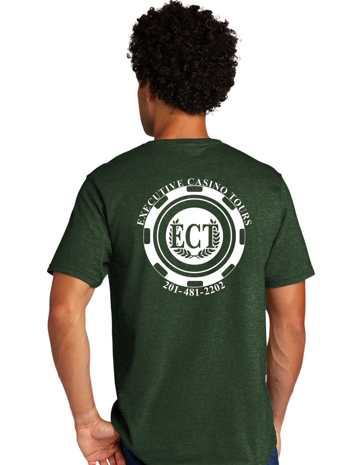 Short Sleeve ECT T-Shirt (Large Logo on Back) - Multiple Colors