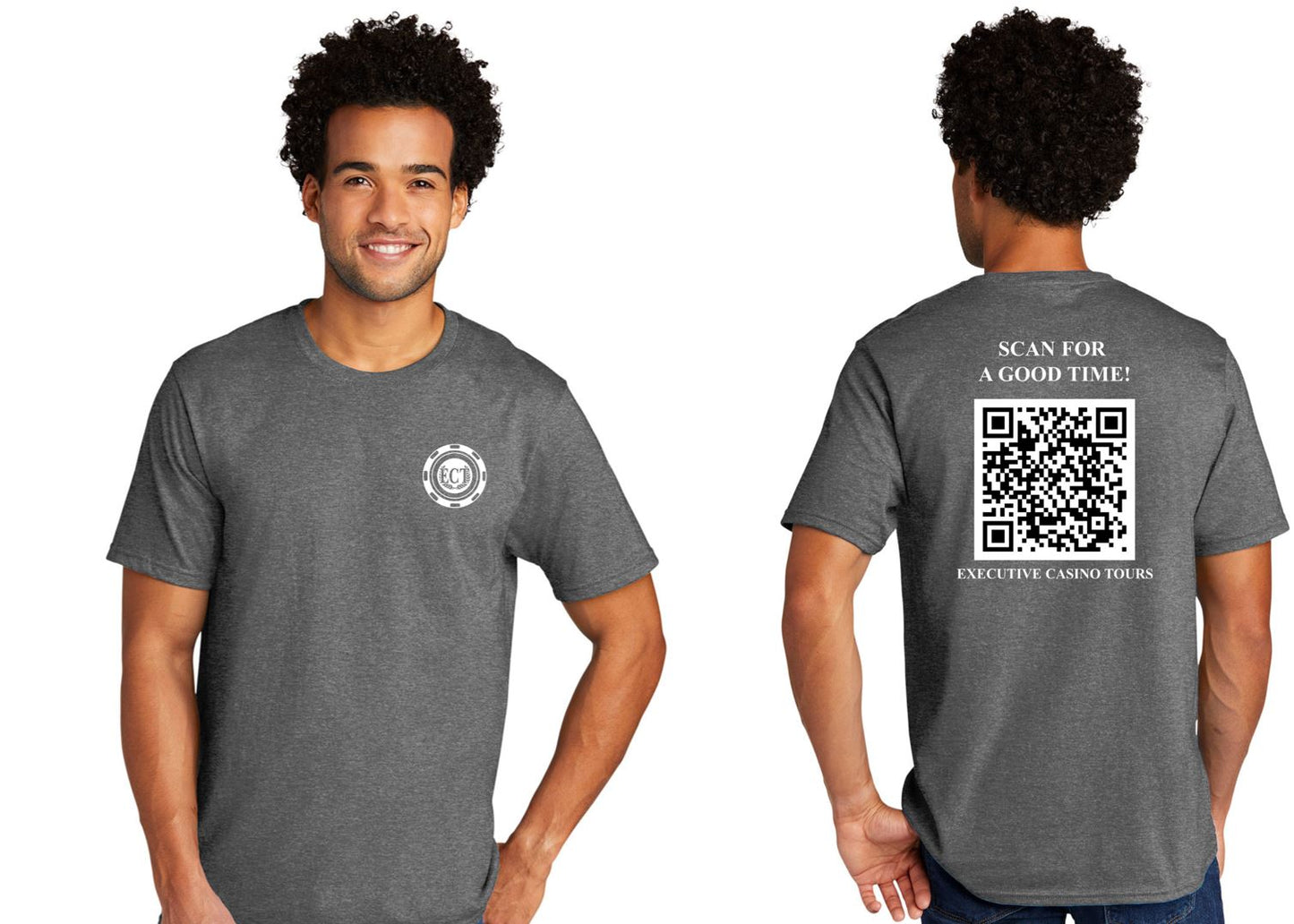 Short Sleeve ECT T-Shirt (QRCode on Back) - Multiple Colors