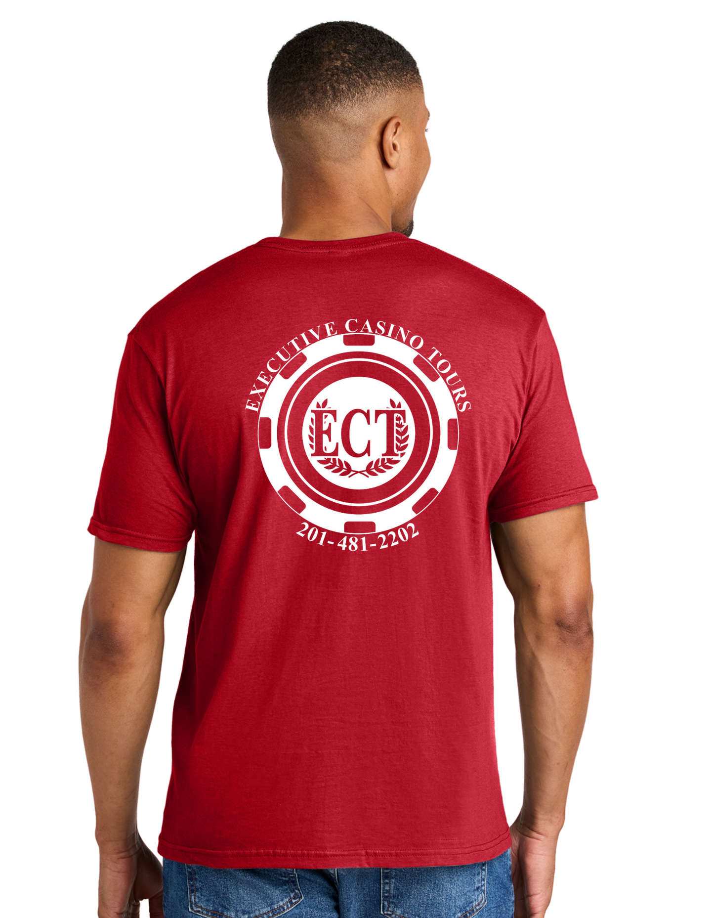 Short Sleeve ECT T-Shirt (Large Logo on Back) - Multiple Colors